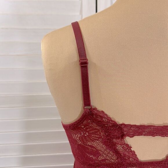 Auden Size Small Babydoll Lingerie Wirefree All Over Lace - Picture 9 of 14